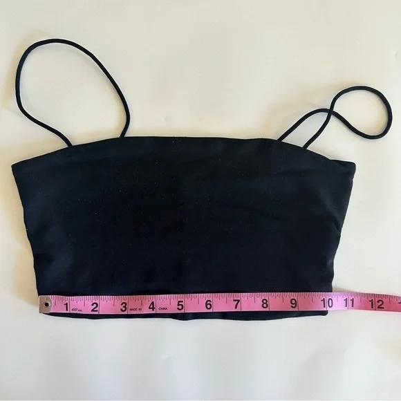 SHEIN Black Cropped Tank Top AND White Cropped Tank Top Bundle Size XS - Picture 9 of 10